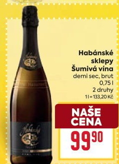 Sekt Brut Habánské sklepy