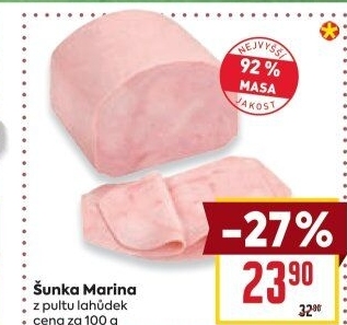 Šunka Marina nejvyšší jakosti