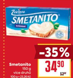 Sýr tavený Smetanito Želetava