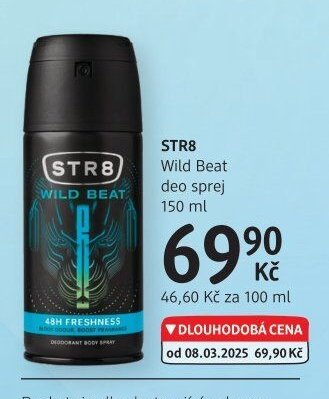 STR8 Wild Beat deo sprej 150 ml