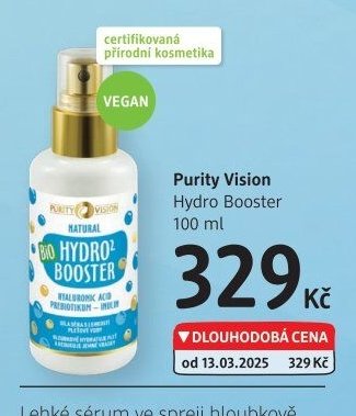 Purity Vision Hydro Booster 100 ml