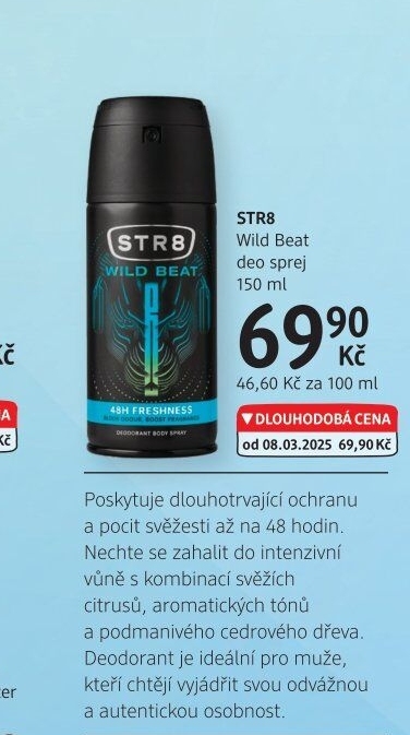 Deodorant sprej pánský STR8
