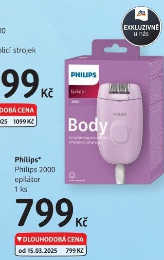 Epilátor Philips 2000