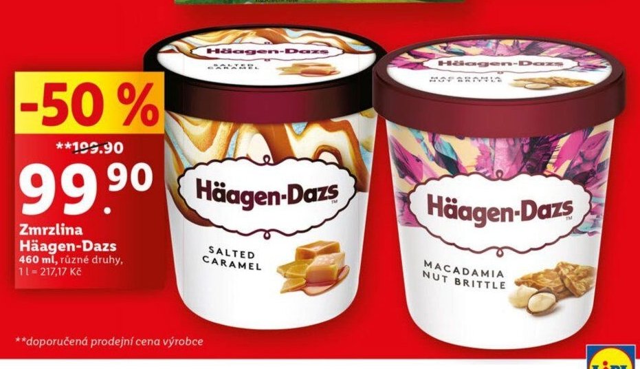 Zmrzlina Häagen-Dazs