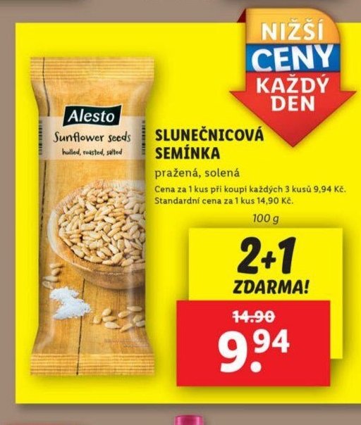Slunečnicová semínka
