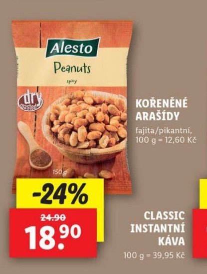 Kořeněné arašídy