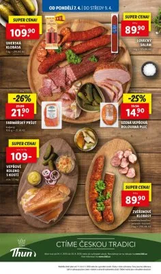 akční leták Lidl 7.4.2025-9.4.2025