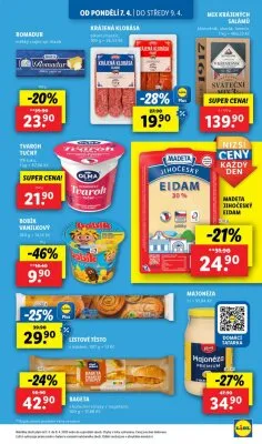 akční leták Lidl 7.4.2025-9.4.2025