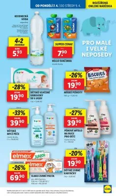 akční leták Lidl 7.4.2025-9.4.2025