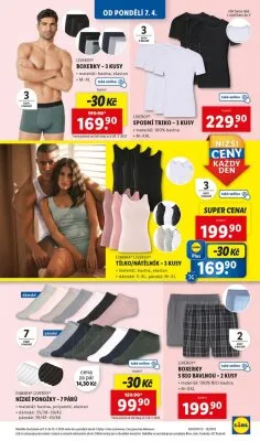 akční leták Lidl 7.4.2025-9.4.2025