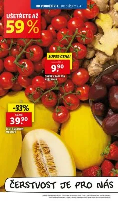 akční leták Lidl 7.4.2025-9.4.2025