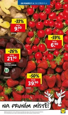 akční leták Lidl 7.4.2025-9.4.2025