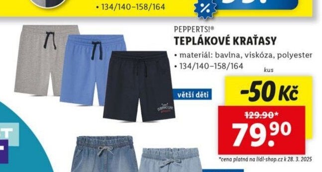 PEPPERTS! Teplákové kraťasy