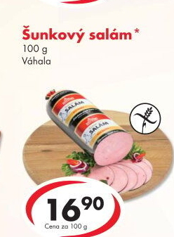 Salám šunkový Váhala