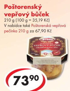 Vepřová pečínka poštorenská Švéda