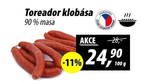 Klobása Toreador