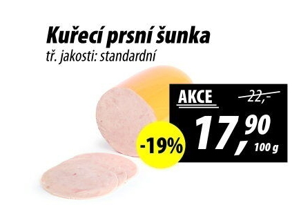 Šunka kuřecí prsní standardní