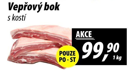 Vepřový bok s kostí