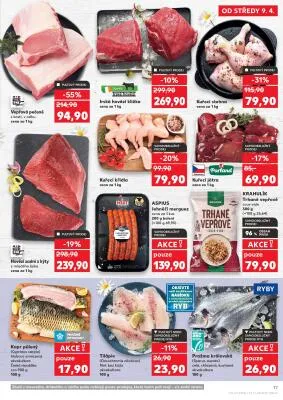 akční leták Kaufland 9.4.2025-15.4.2025