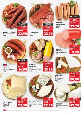 akční leták Kaufland 9.4.2025-15.4.2025