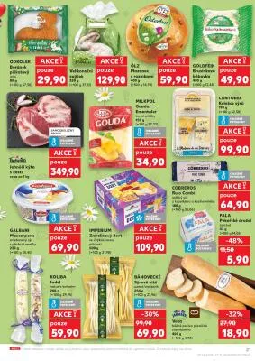 akční leták Kaufland 9.4.2025-15.4.2025