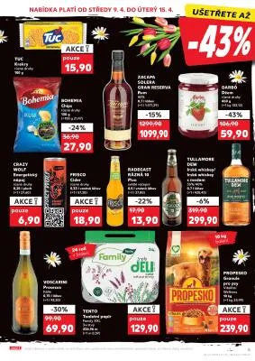 akční leták Kaufland 9.4.2025-15.4.2025
