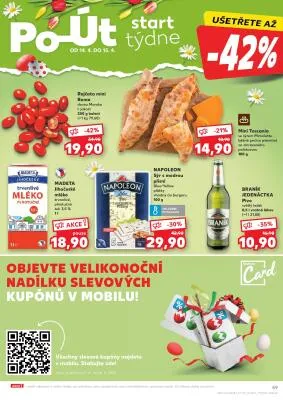 akční leták Kaufland 9.4.2025-15.4.2025