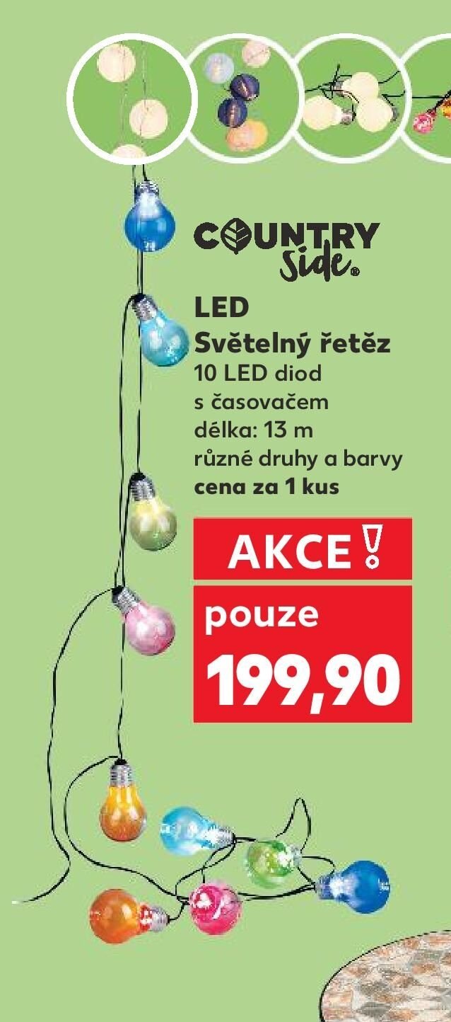 LED světelný řetěz