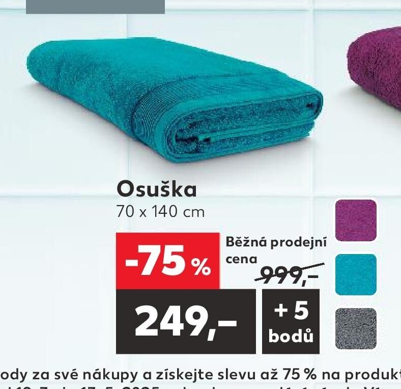 Osuška 70 x 140 cm