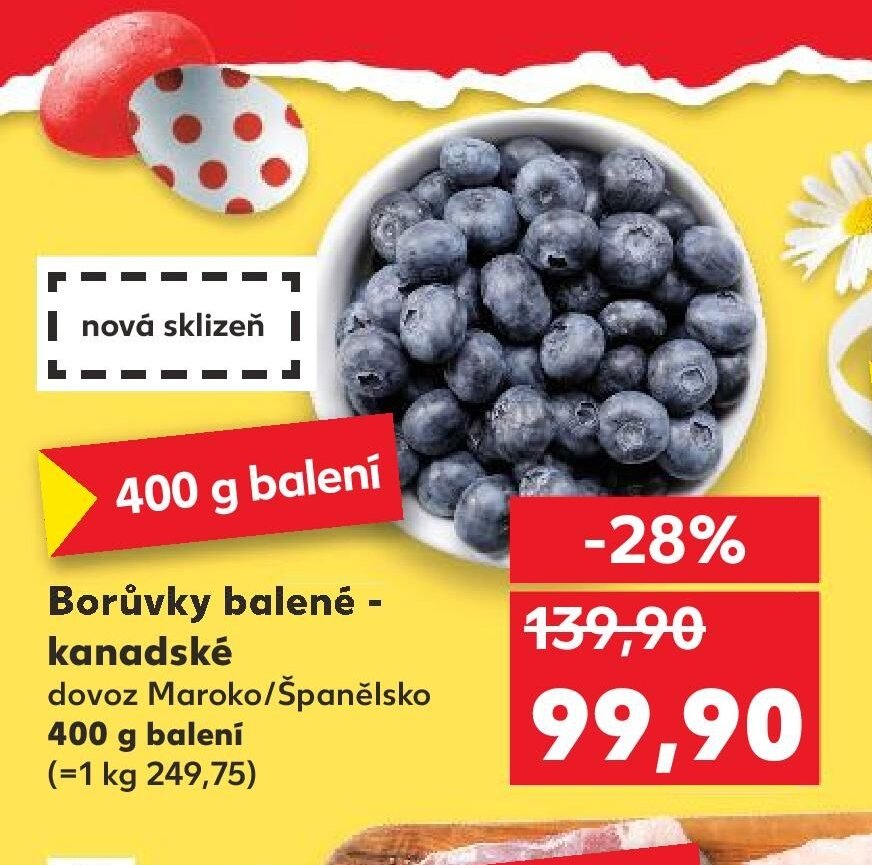 Borůvky balené - kanadské