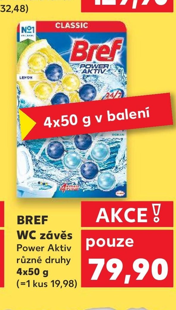 Bref WC závěs Power Aktiv