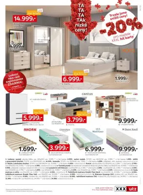 akční leták XXXLutz 7.4.2025-20.4.2025