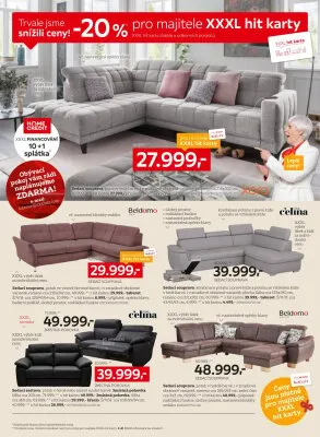 akční leták XXXLutz 7.4.2025-20.4.2025