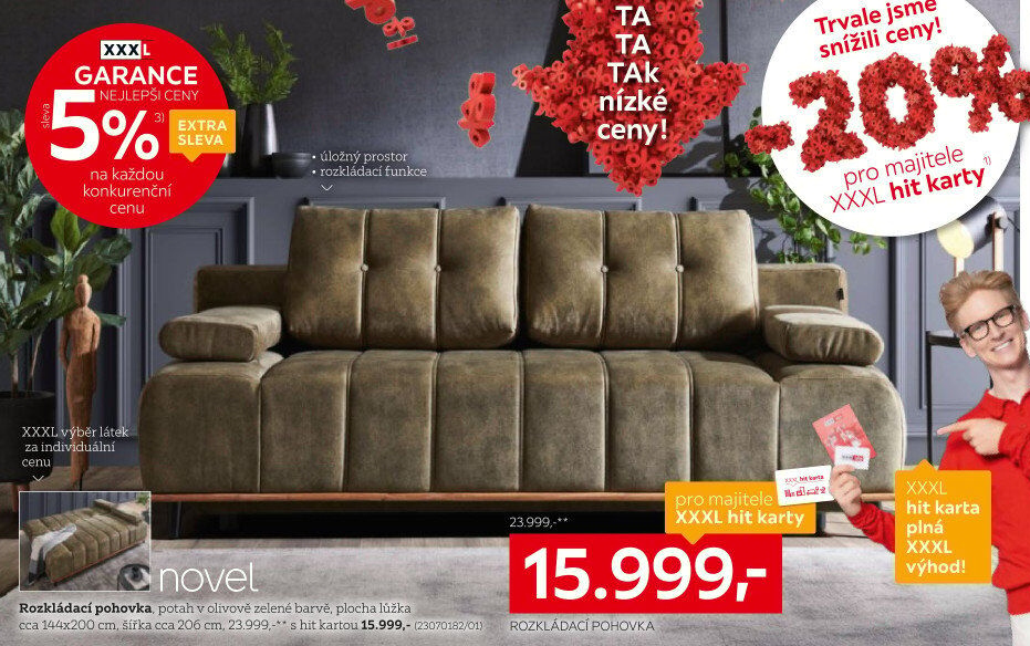 ROZKLÁDACÍ POHOVKA