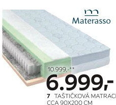 TAŠTIČKOVÁ MATRACE