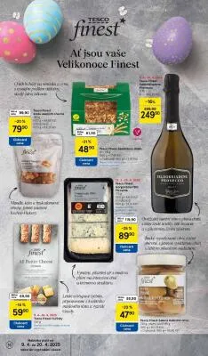 akční leták Tesco 9.4.2025-14.4.2025