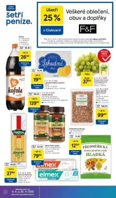 akční leták Tesco 9.4.2025-14.4.2025
