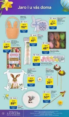 akční leták Tesco 9.4.2025-14.4.2025
