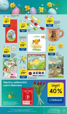 akční leták Tesco 9.4.2025-14.4.2025