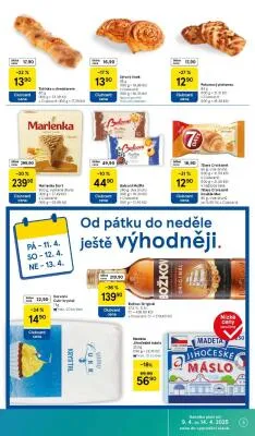 akční leták Tesco 9.4.2025-14.4.2025