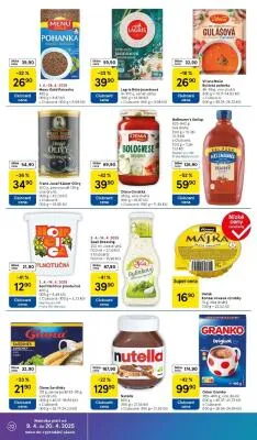 akční leták Tesco 9.4.2025-14.4.2025