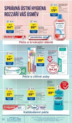 akční leták Tesco 9.4.2025-14.4.2025