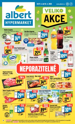 akční leták Albert 9.4.2025-15.4.2025