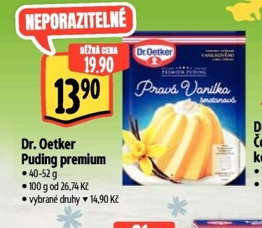 Dr. Oetker Puding premium