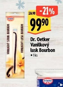 Dr. Oetker Vanilkový lusk Bourbon