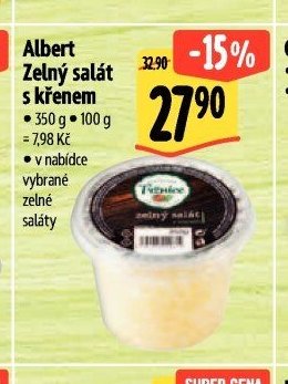 Albert Zelný salát s křenem