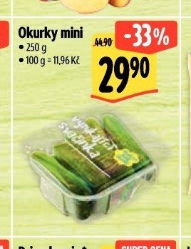 Okurky mini