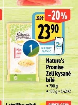 Nature's Promise Zelí kysané bílé