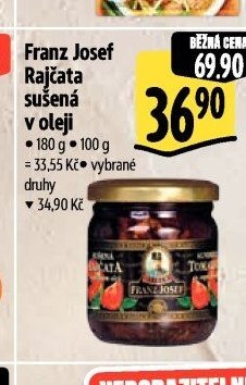 Franz Josef Rajčata sušená v oleji