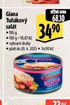 Giana Tuňákový salát